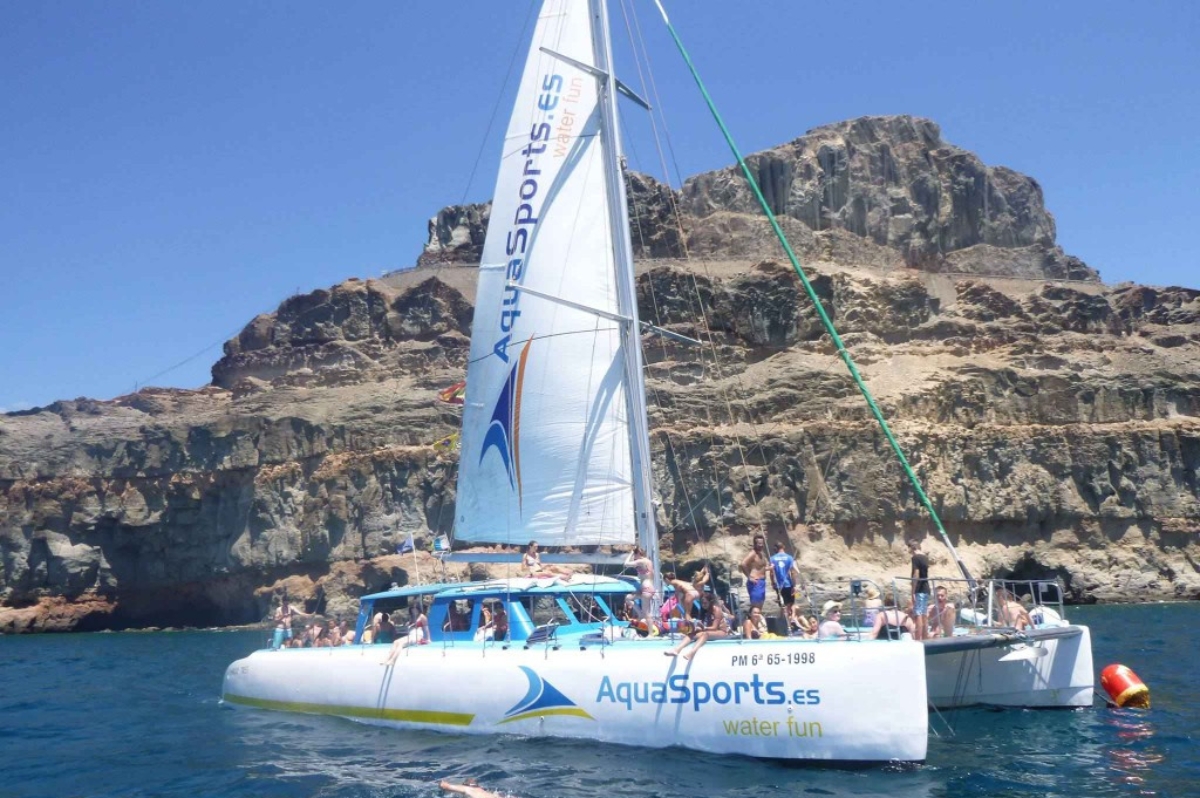 catamaran boat trip gran canaria